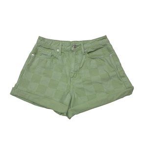 Target Wild Fable Green Checkered Shorts